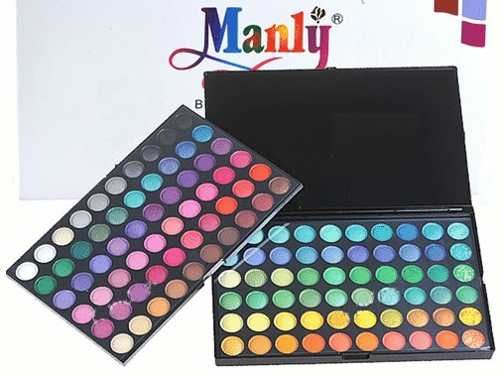 Paleta de Sombra Manly 120 Cores